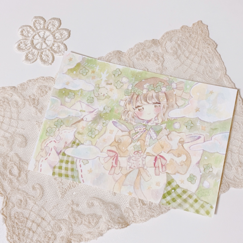 クローバーと空
